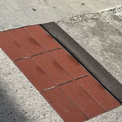 3Tab red Roofing Shingles Teja Techo Roof 25 Año 25Yr