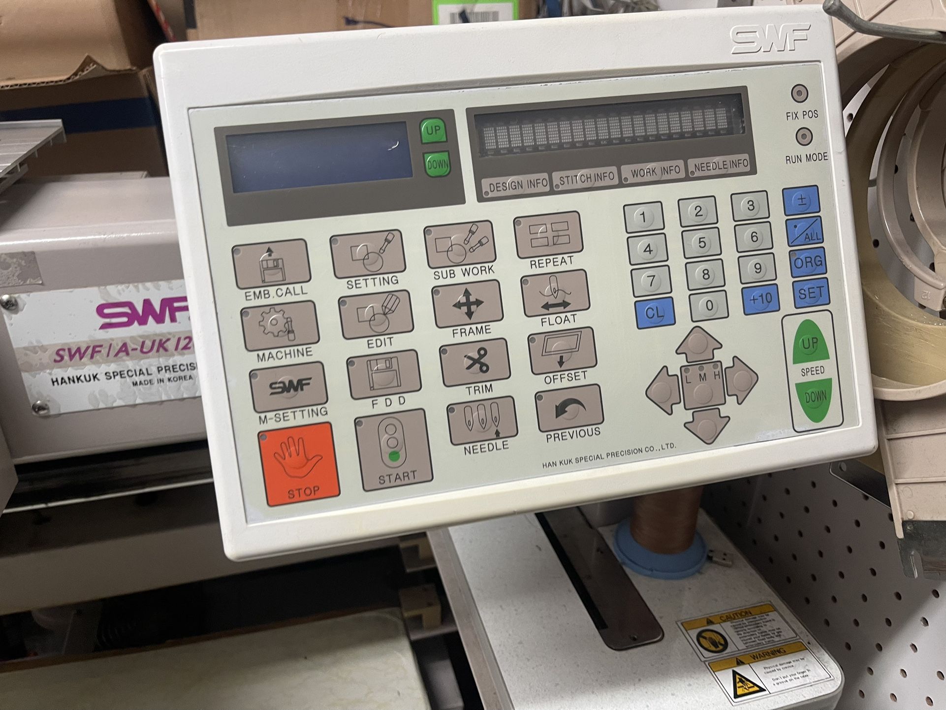 4 Head Embroidery Machine Swf