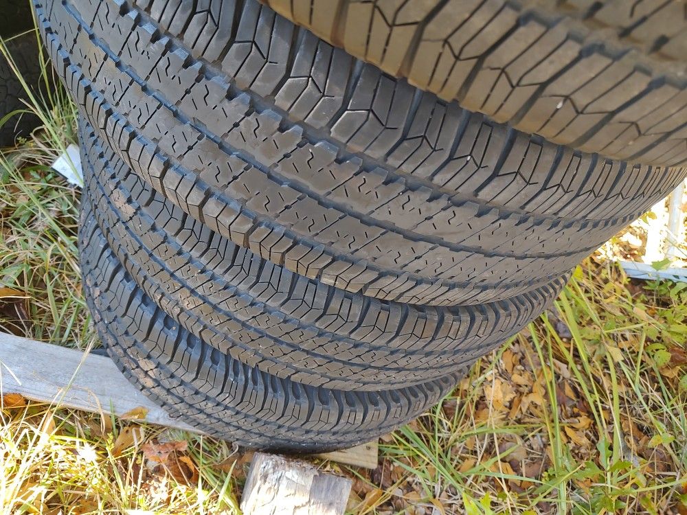 Wrangler 255/75/17 Tires