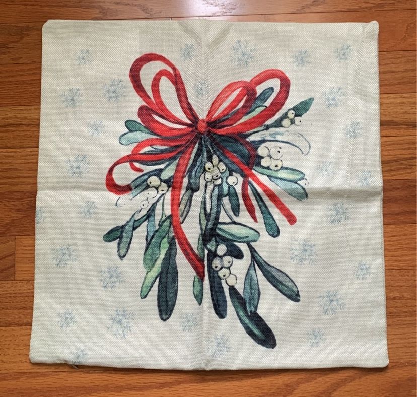 Brand New Zippered 18 Inch Pillow Cover