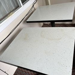 Vintage Restaurant Tables - $25 Each Or 40 For Both 
