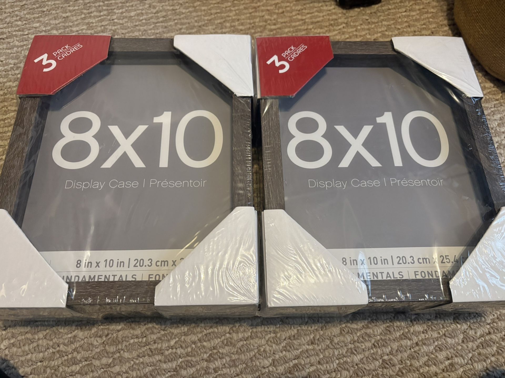 6 Display Cases (8x10)