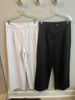 Women's Size L Halara Stretch High Waist Pocket Straight Pants, Regular Length, NEW. $35 each or 2/$60
