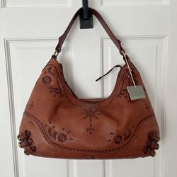 Isabella Fiore Leather Hobo Bag  NEW WITH TAGS $395 