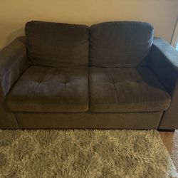 Mors furniture Grey Pull Out Sofas (Queen And Full)