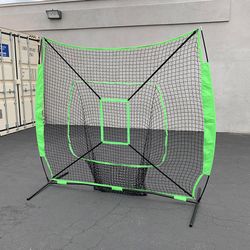 (NEW) $55 Baseball Softball Practice Net Hitting Batting Pitching Training Set w/ Carry Bag