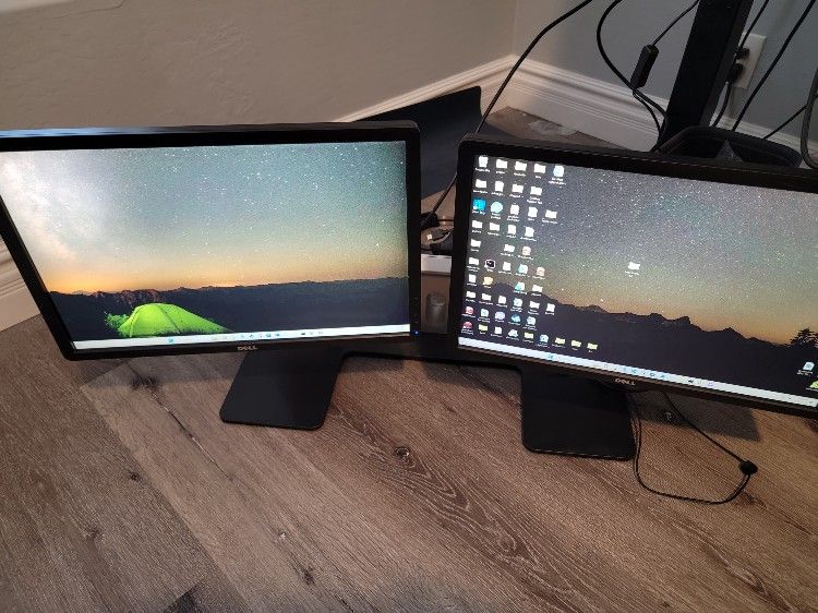 DELL Dual Monitor Stand - Monitors Included
