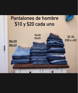 Mens jeans $10 each or $300 for all 41 pairs