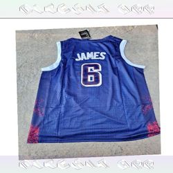 LeBron James USA Jersey Real Athletic Wear special focus