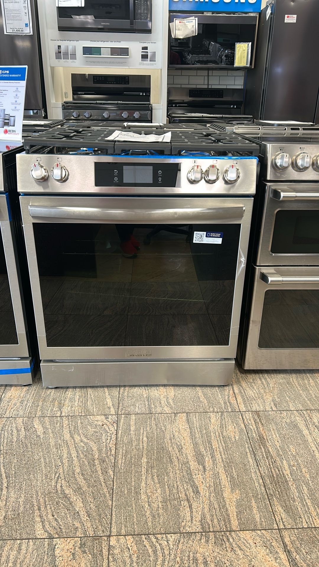 Estufa De Acero Inoxidable De Gas nueva