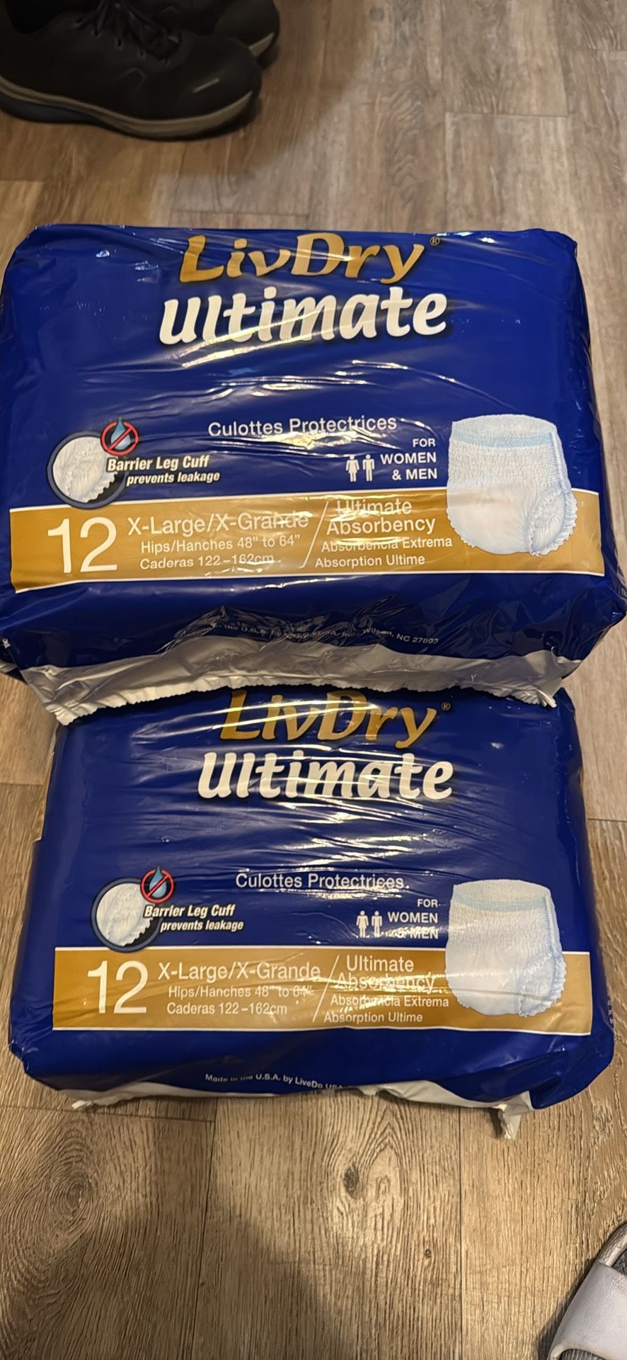 LivDry Men’s X-large Pull UPS