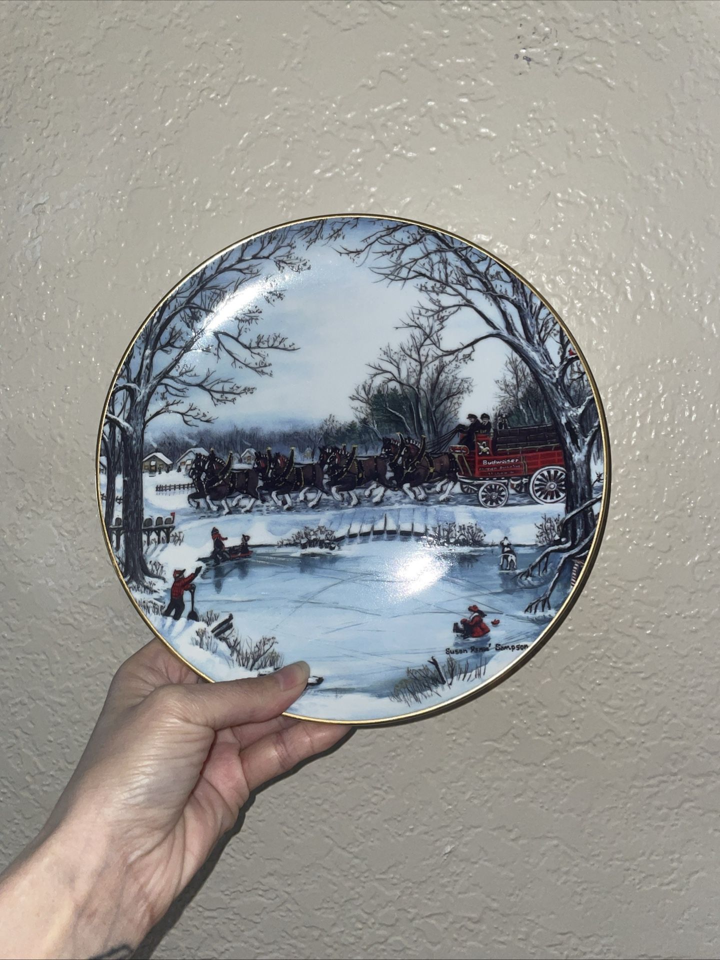 Budweiser Plate