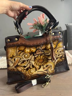Authentic Mexican Leather Handbag