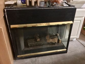 Fireplace - direct vent thru corner peninsula