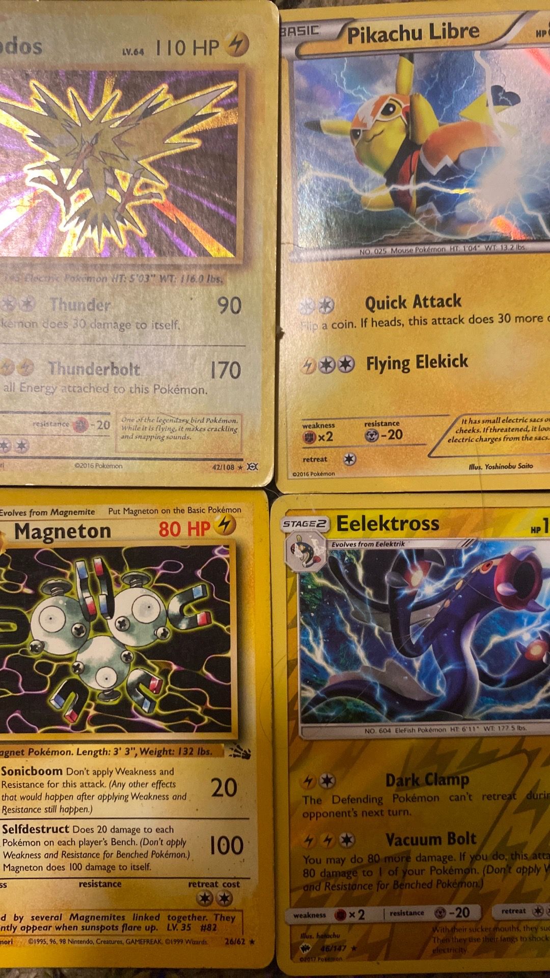 Pokémon cards