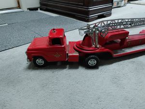 Photo Old toy fire truck good shape