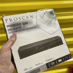 NEW IN BOX PROSCAN Progressive Scan DVD Player