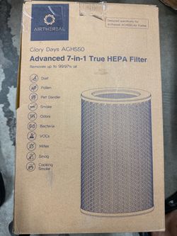Filter 1-Pack Compatible with Airthereal Glory Days AGH550 Air Purifier, 360