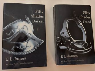 SALE Fifty Shades FREED & Fifty Shades DARKER By E L James Two Paperback Books Purchase 4 Books For $1.00 Each