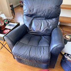 Blue Recliner 