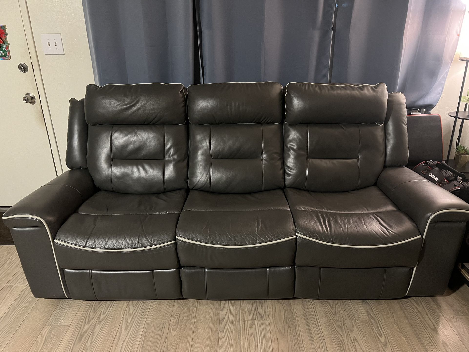 Leather Couch 