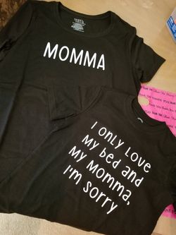 Mom and son shirts