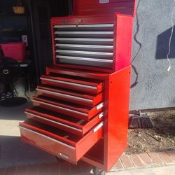 Lumidor And Homak Tools Box..H..60..W .27..D .18