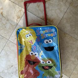 Sesame Street Rolling Luggage