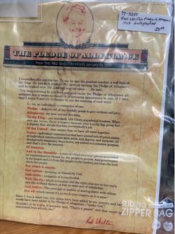 Pledge of allegiance by Red Skelton
