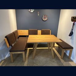 Kitchen Table and Benches - Breakfast Nook