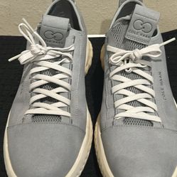 Cole Haan Generation Zerogrand II sneakers in a grey colorway.  Size 11