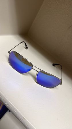 Maui Jim Aviator Sunglasses Blue Mirror Lenses