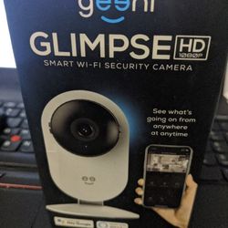 Geeni Glimpse 1080p HD Smart Camera – Indoor Home Security Camera – No Hub
