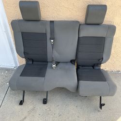 Jeep Wrangler JKU Rear Seat 4 Door One 2007 Through 2010