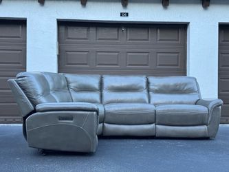 Sofa/Couch Sectional - Electric Recliners - Gray - Delivery Available 🚛