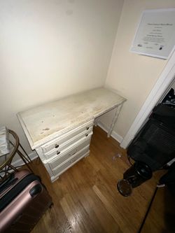 White desk