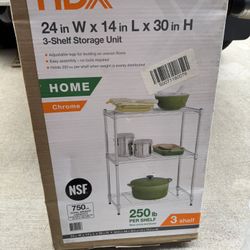 3 Shelf STORAGE unit