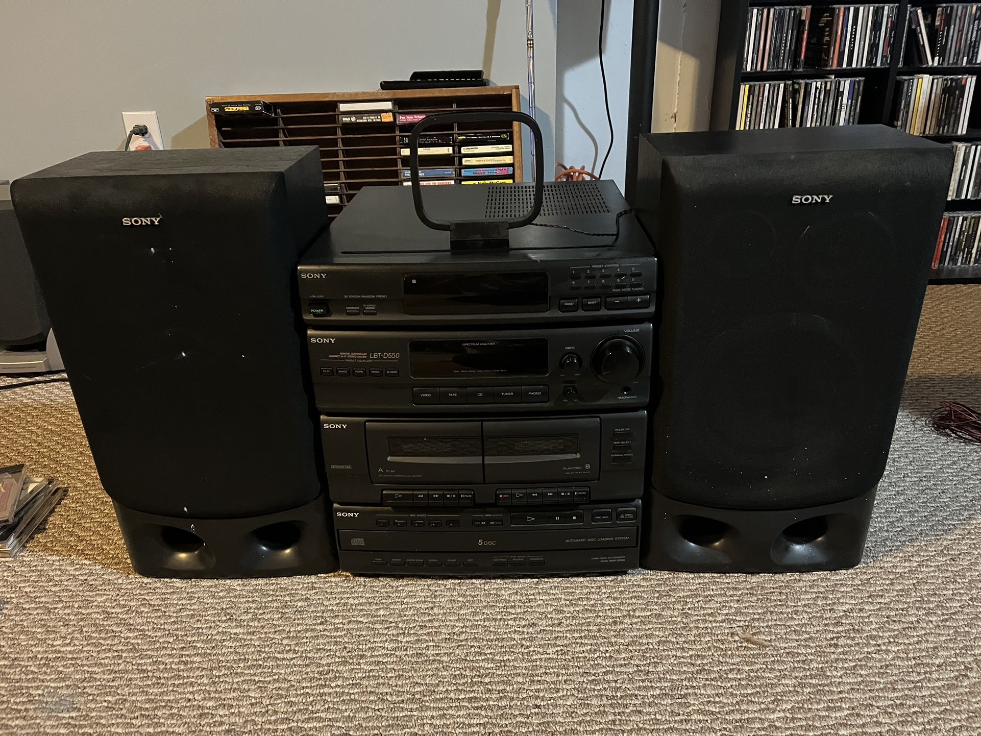 Sony LBT-D550 Hi-Fi Stereo System