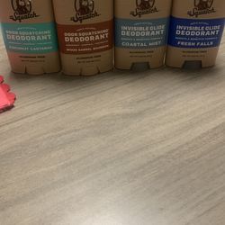 Dr. Squatch  natural deodorant stick, an aluminum-free formula designed for men.