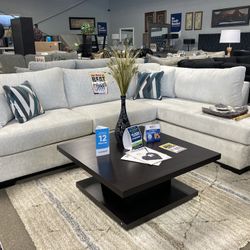 white sectional ☁️✅ $1,899