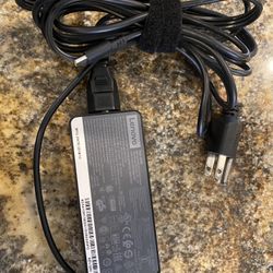 lenovo 65w usb-c charger power adapter laptop notebook