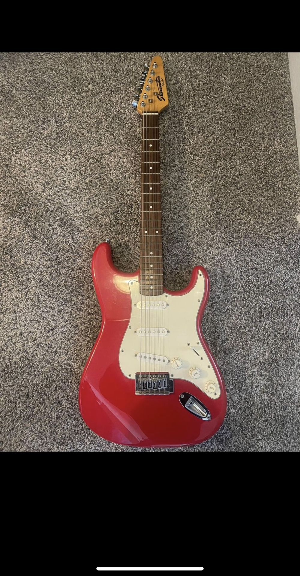 RED ELECTRIC FENDER