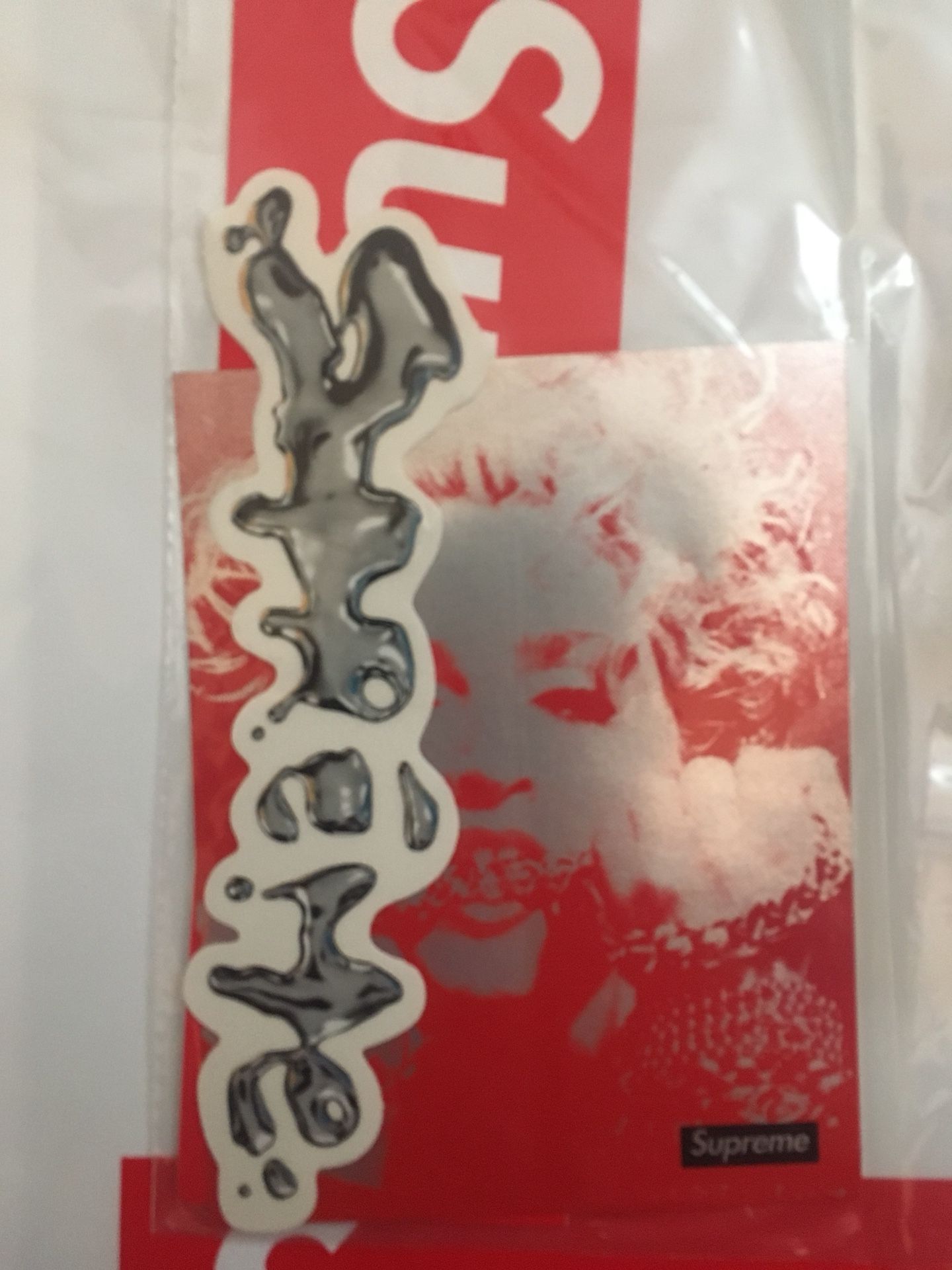 Supreme deals madonna sticker