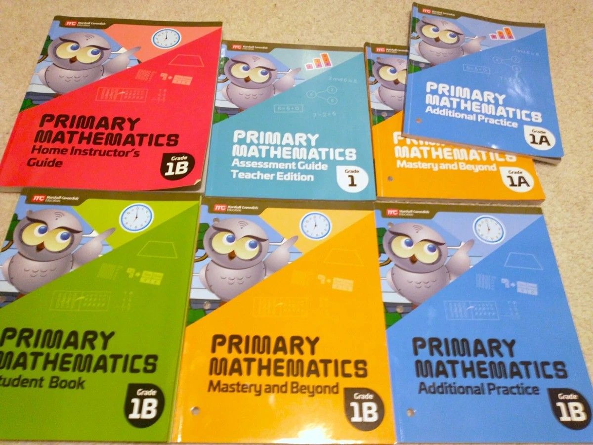 Singapore Math Primary Mathematics 1B