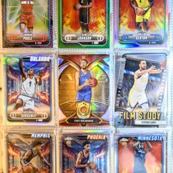 2024-25 Topps Chrome Basketball Lot- Refractors, Rookies, HOF