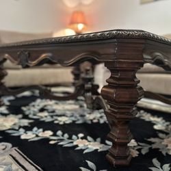 Louis Shank coffee table and end table