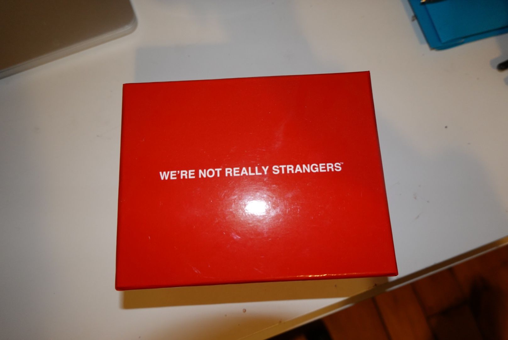WERE NOT REALLY STRANGERS GAME
