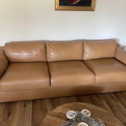 Leather Couch 