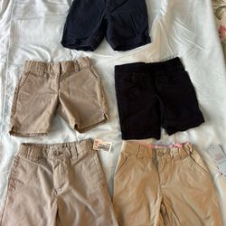Lot Of 6 Girls School Uniform Shorts-Size 4