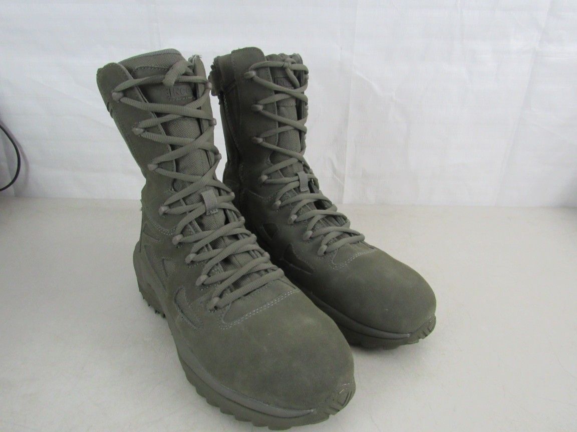 Reebok Men's Military Tactical Comp Toe Boots Sage Green 13W

